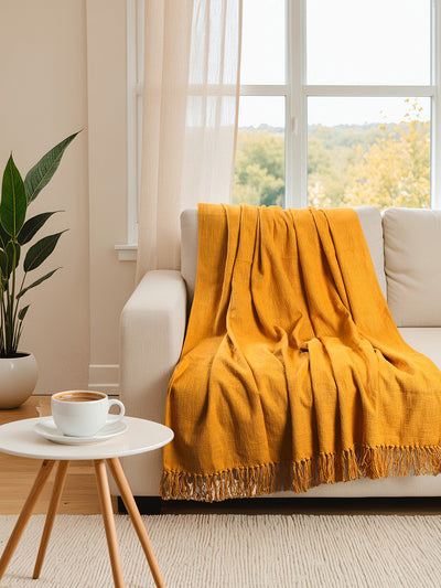 Amodini Throw (Yellow)