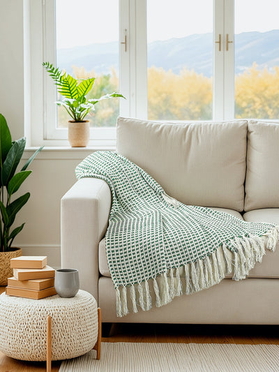 Girnar Throw (Green)