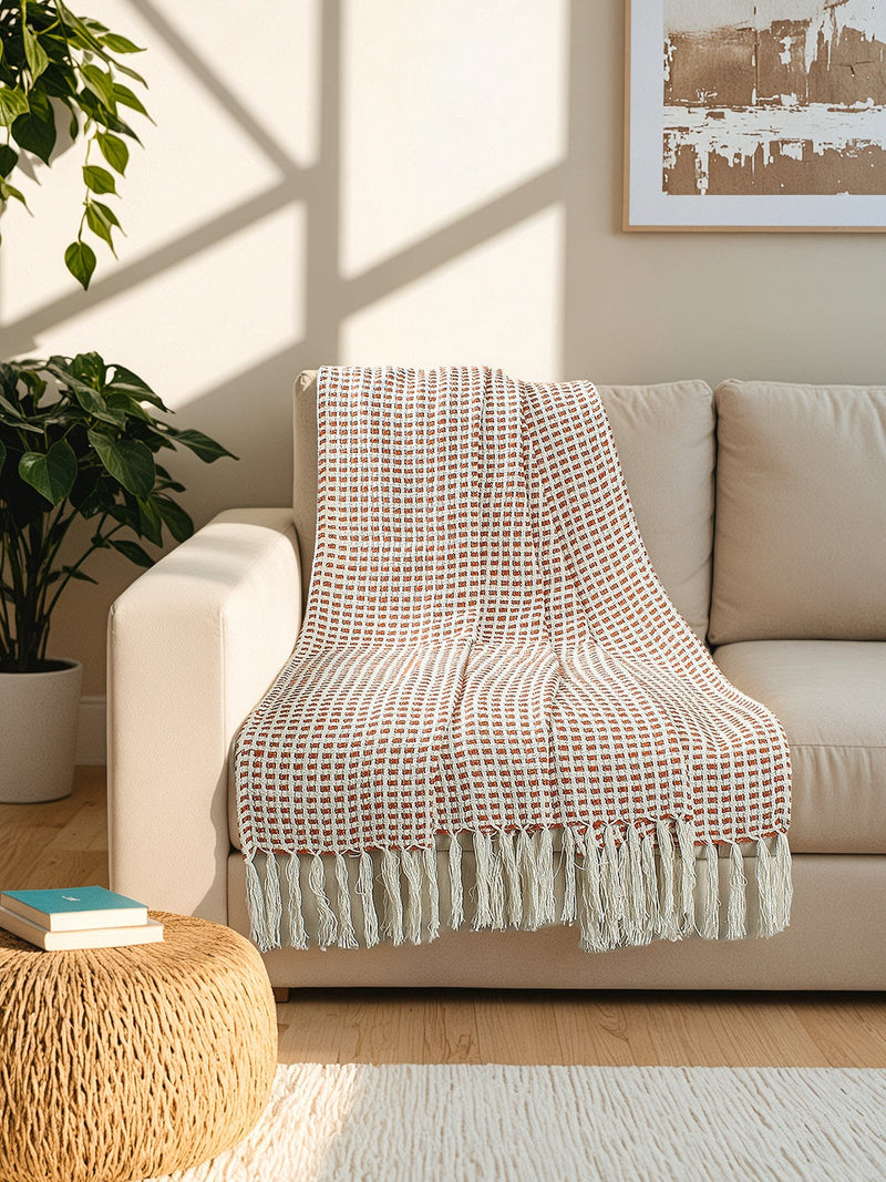 Girnar Throw (Rust)