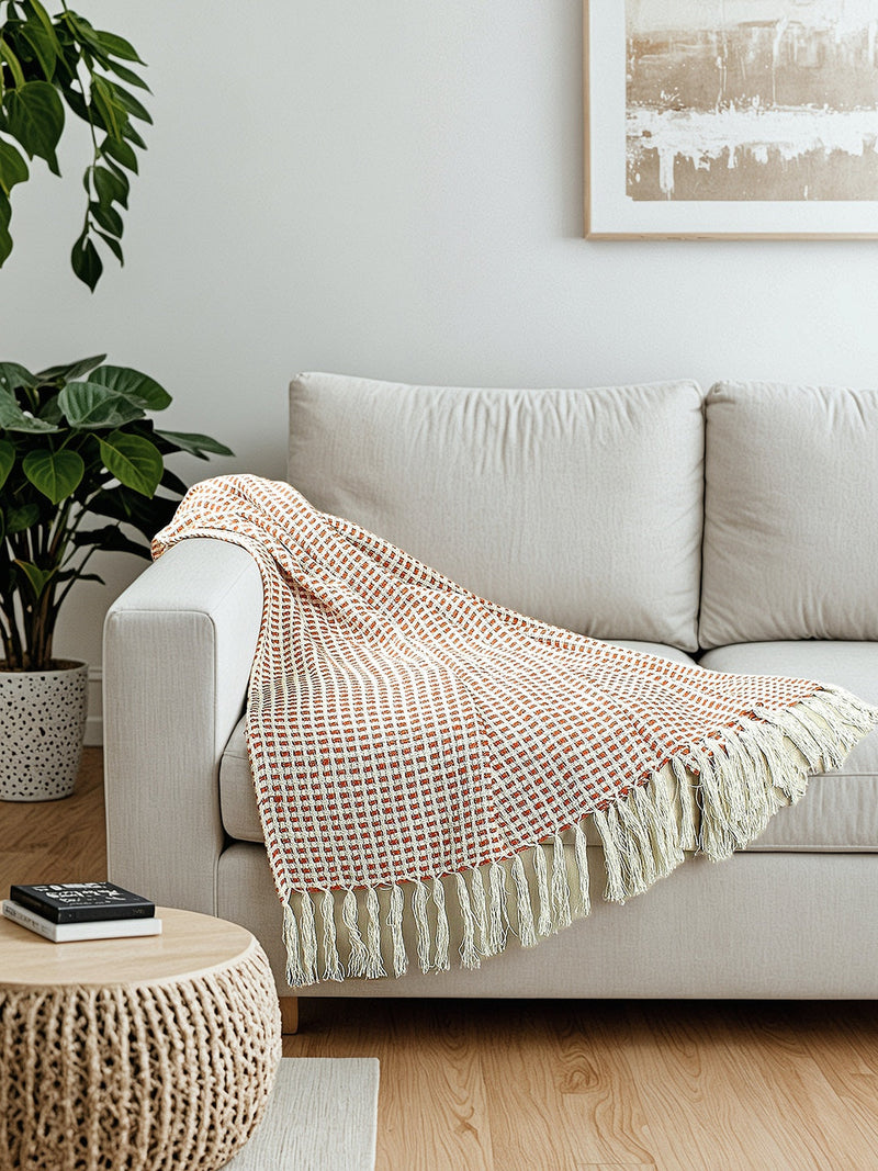 Girnar Throw (Rust)