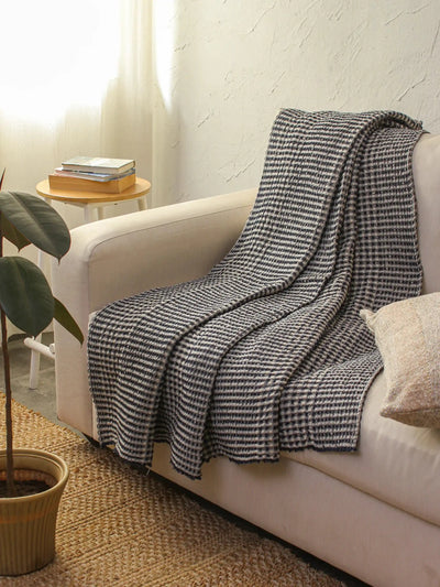 Throw - Karakoram  Natural/Blue