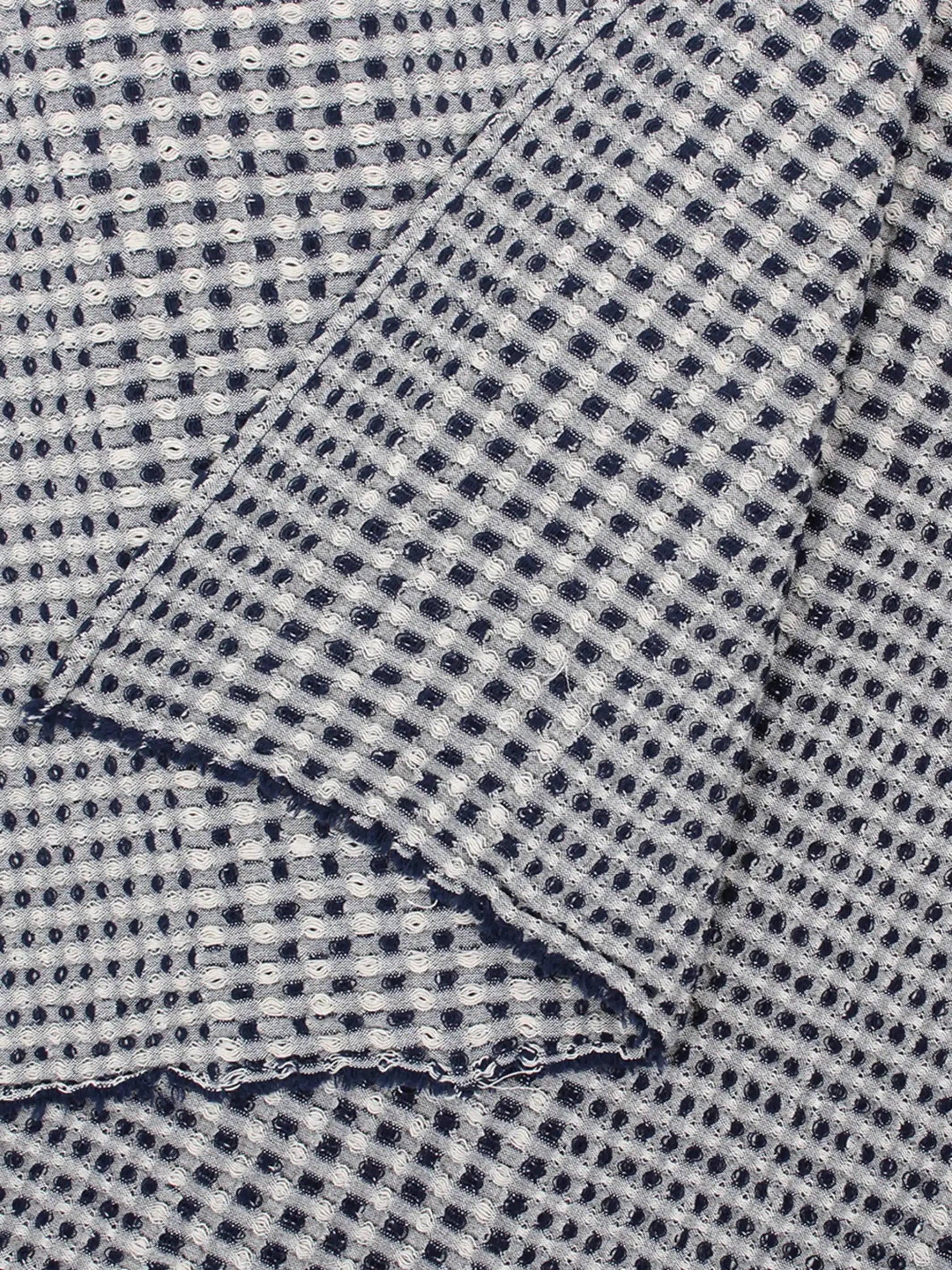 Throw - Karakoram  Natural/Blue