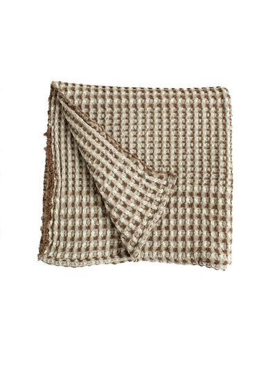 Karakoram Throw (Natural/Dark Brown)