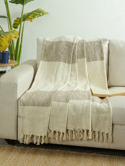 Tamraparni Throw (Beige)