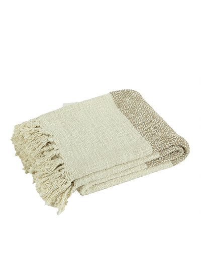 Tamraparni Throw (Beige)