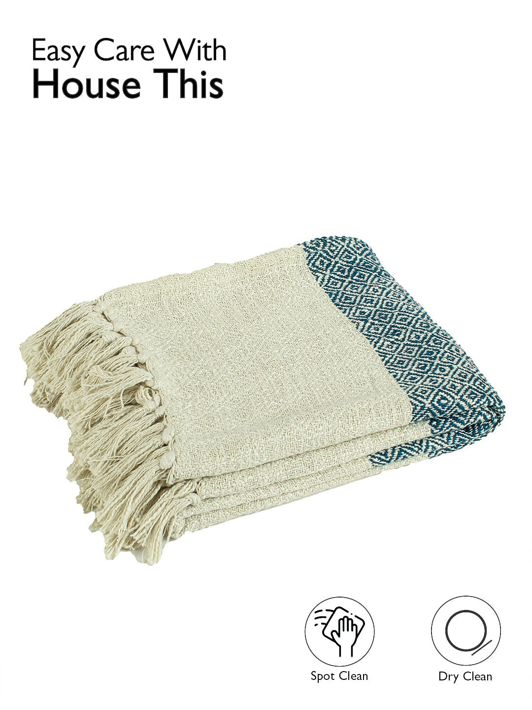 Tamraparni Throw (Blue)