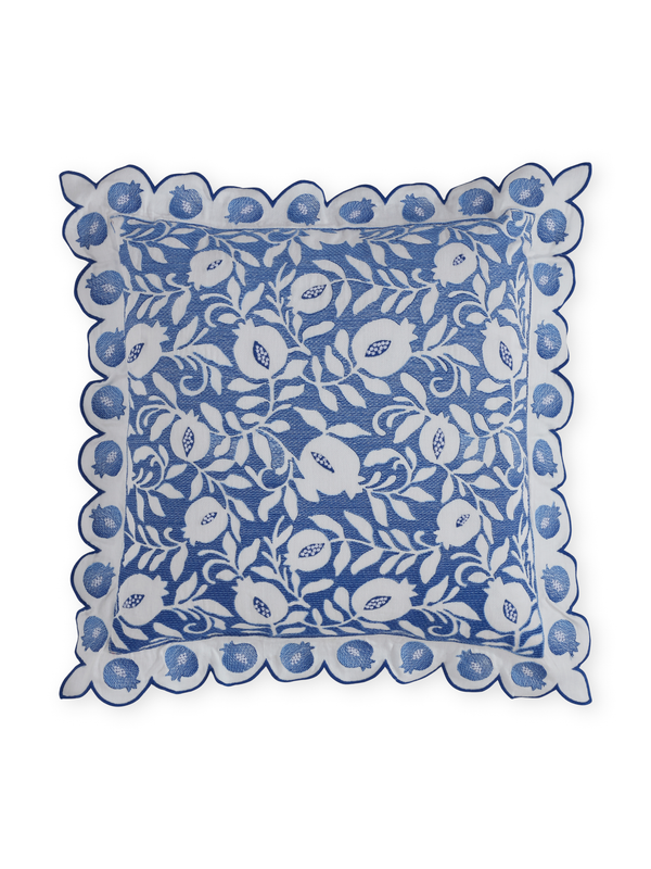 Ayna Secret Garden Blue Cushion Cover