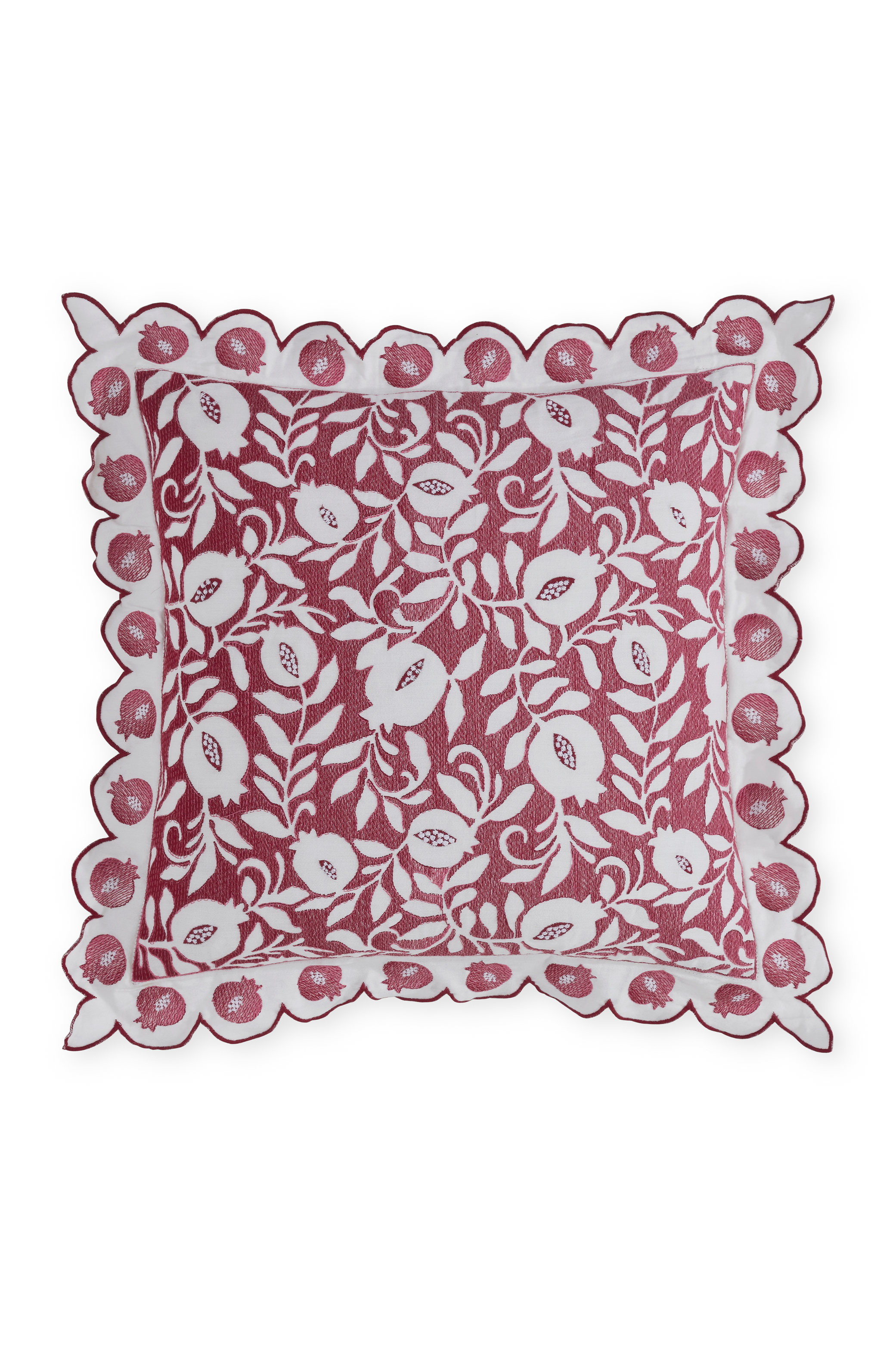Ayna Secret Garden Red Cushion Cover