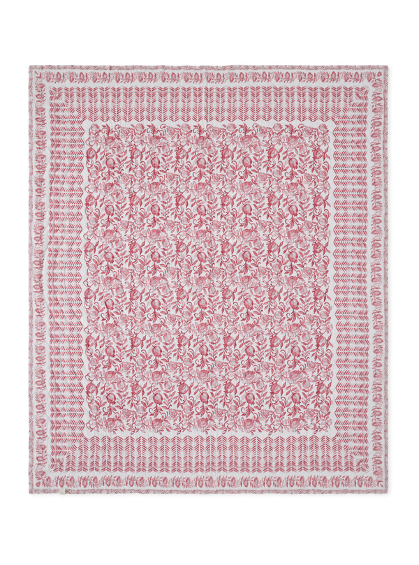 Ayna Red Cotton Quilt