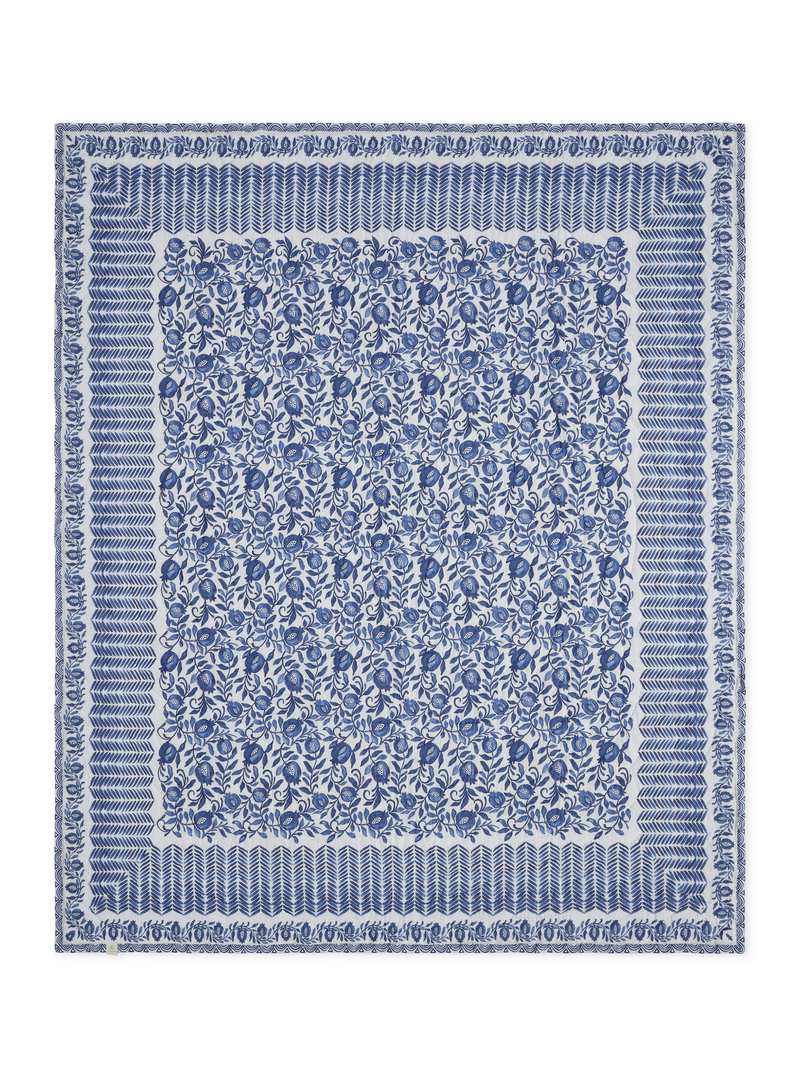 Ayna Blue Cotton Quilt