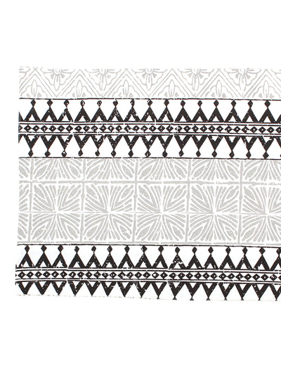 Alankaar Placemat Set Of 2 Placemats (Black)