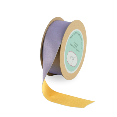 Purple & Yellow - Reversible Ribbon