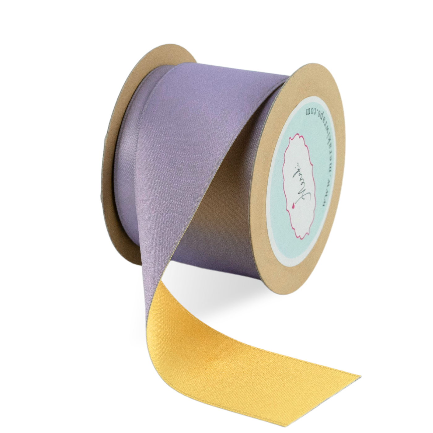 Purple & Yellow - Reversible Ribbon