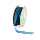 Smoke Blue & French Blue - Reversible Ribbon
