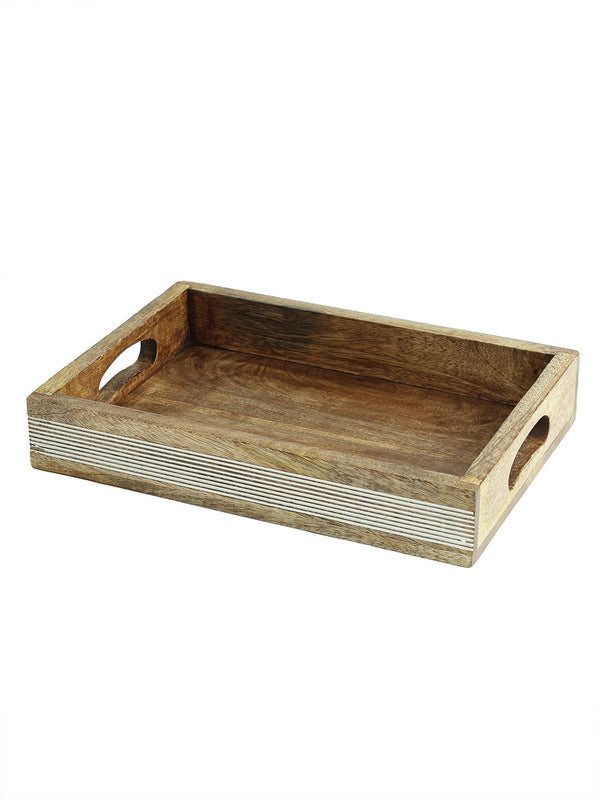 Katchal Rectangle Tray (White)