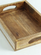 Katchal Rectangle Tray (White)