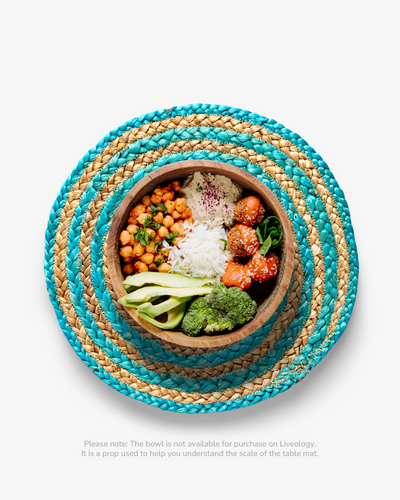 Coolangatta jute round placemats  Pack of 4