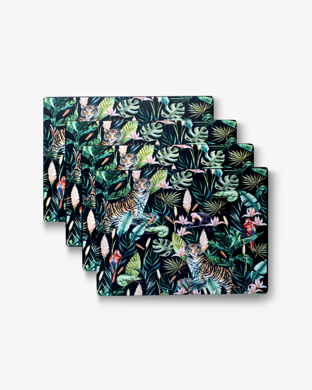 Ranthambore Hardwood Placemats  Pack of 4