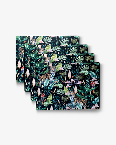 Ranthambore Hardwood Placemats  Pack of 4