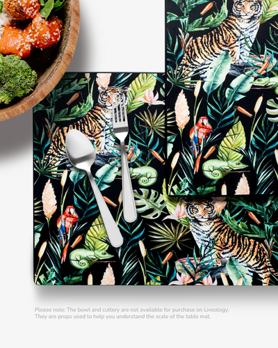 Ranthambore Hardwood Placemats  Pack of 4