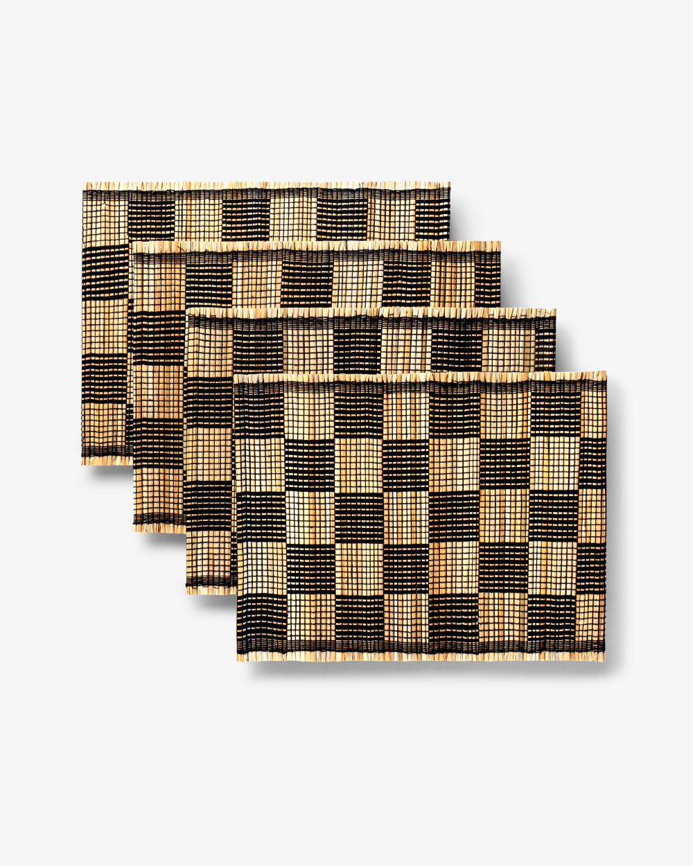 Zanzibar Straw Placemats  Pack of 4