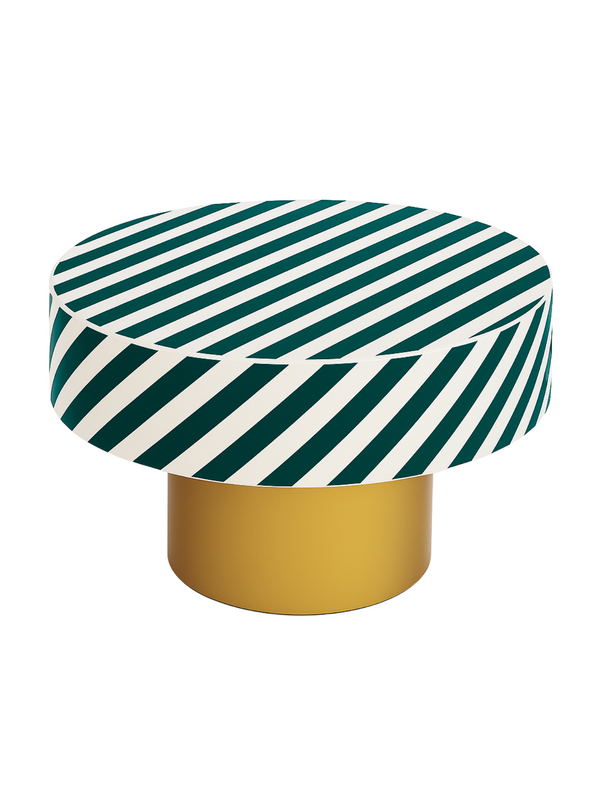 Inlay Round Coffee Table