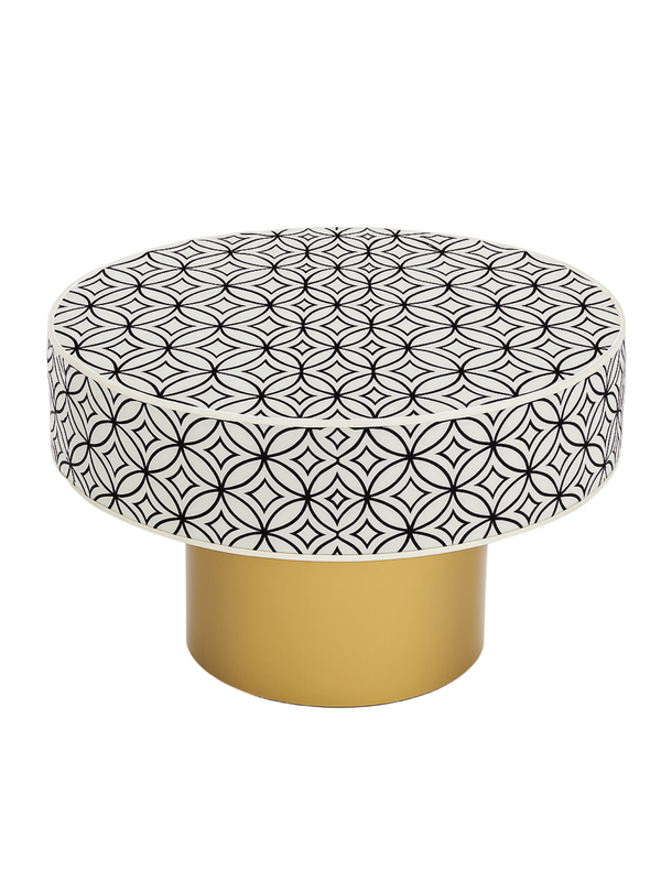 Inlay Round Coffee Table