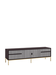 Inlay Media Unit with Drawers - Waterfall