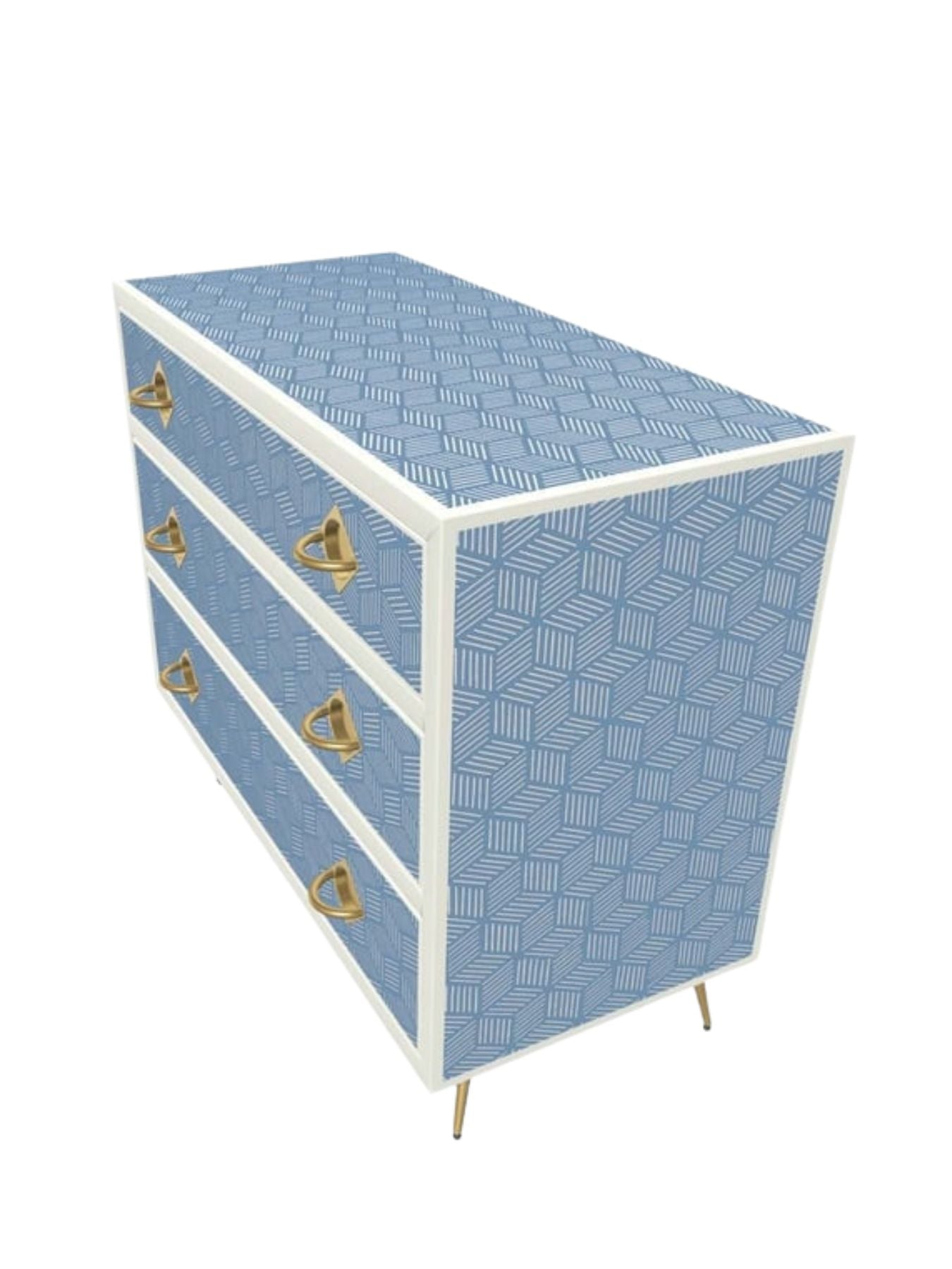 Inlay Chest of Drawers - Geo