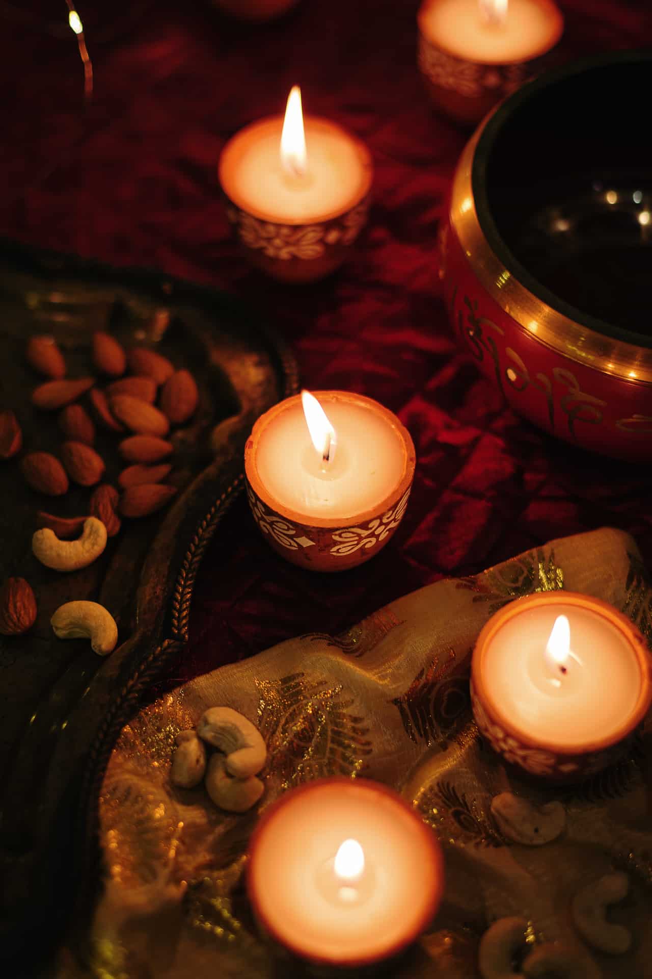 Terracotta Diya Candles (Set of 6)