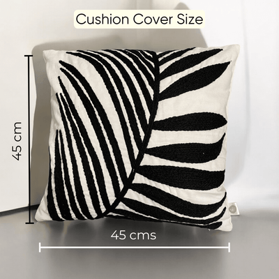 Tropical Palm Tufted Cushion Cover - Set of 5