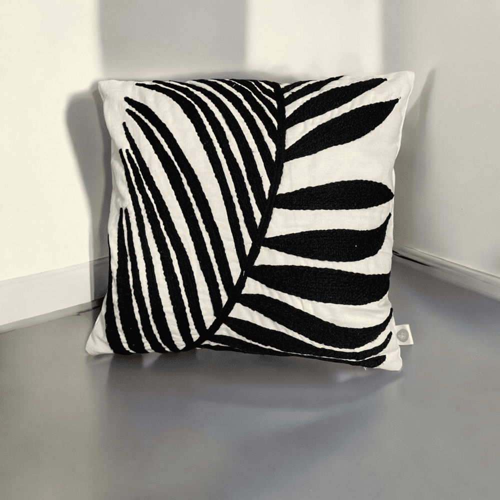 Tropical Palm Tufted Cushion Cover - Set of 5