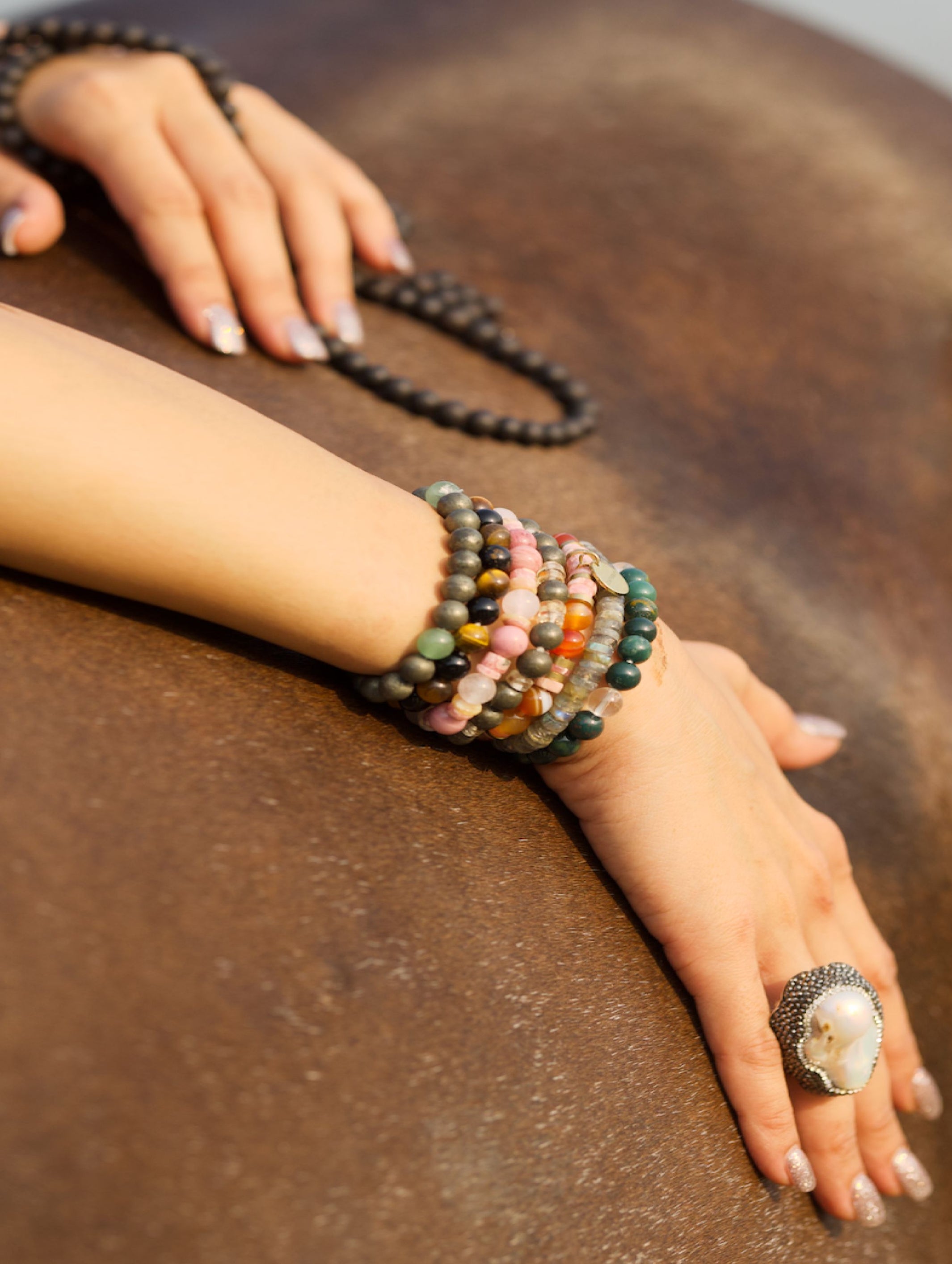 Semi-precious Gemstone Bracelets