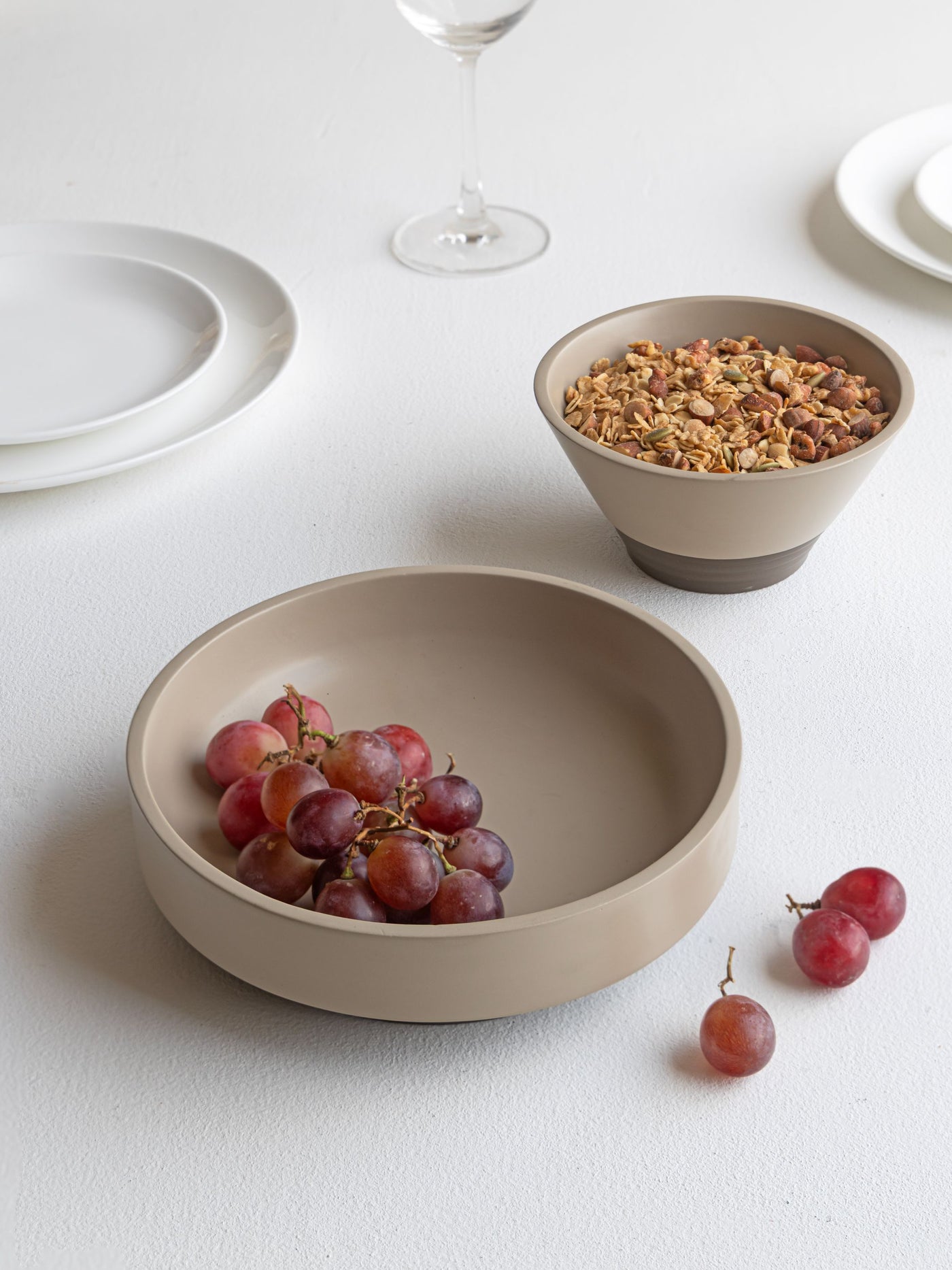 Step Bowl - S (Beige)