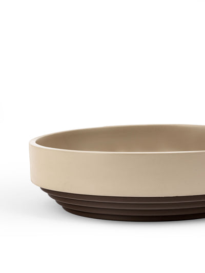 Step Bowl - L (Beige)