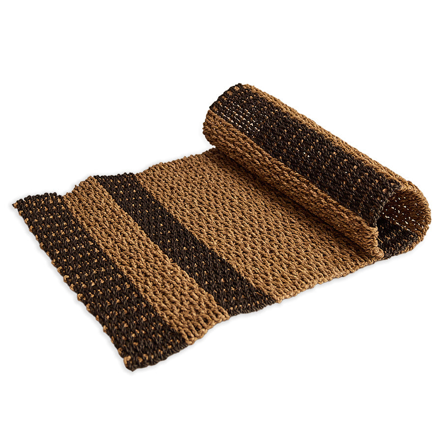 Rug Black Natural