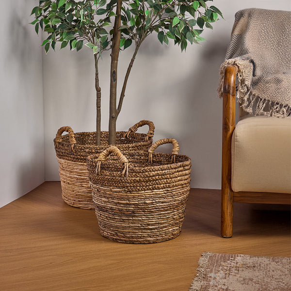 Banana leaf basket