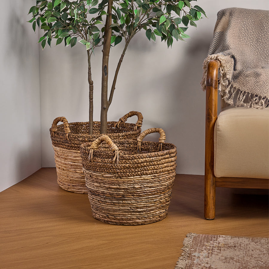 Banana leaf basket