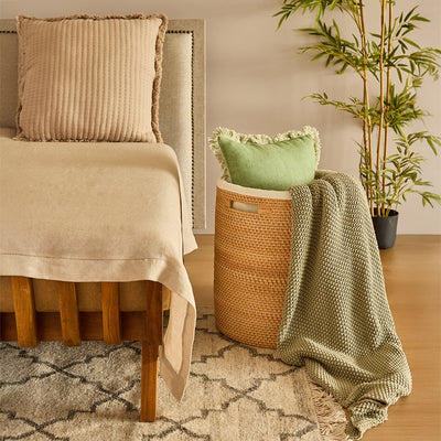 Turin basket natural lining