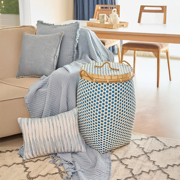 Adana Blue White Basket