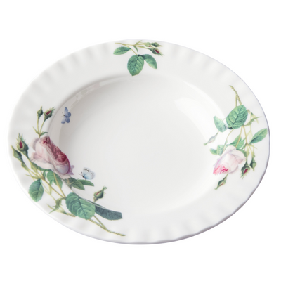 Palace Garden Fluted Soup Plate (Set of Six)