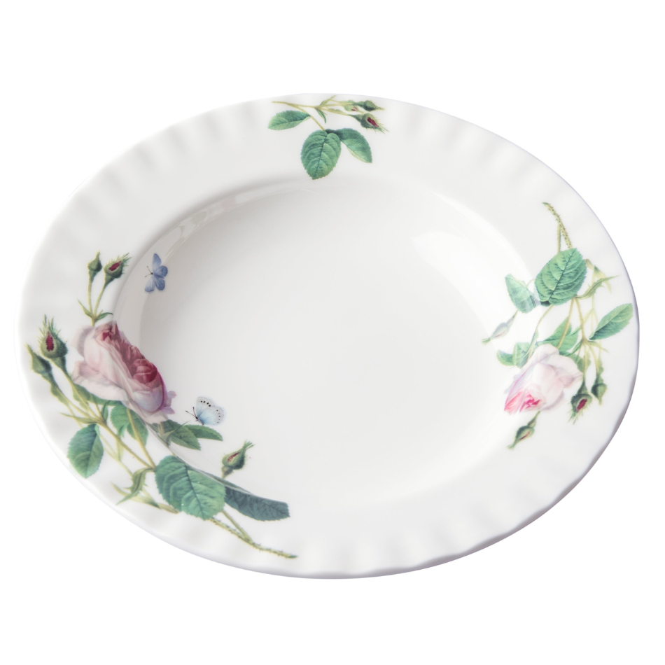 Palace Garden Fluted Soup Plate (Set of Six)
