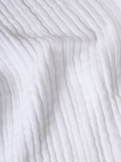 Vine Bloom Cotton Gauze XL Bath TowelClay