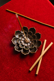 Brass Incense Stick Holder | Lotus Design