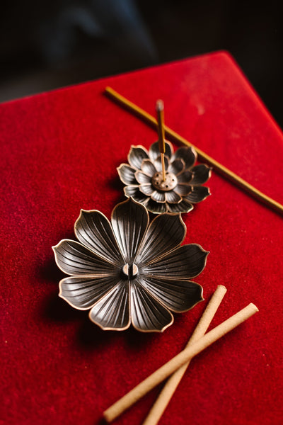 Brass Incense Stick Holder | Lotus Design