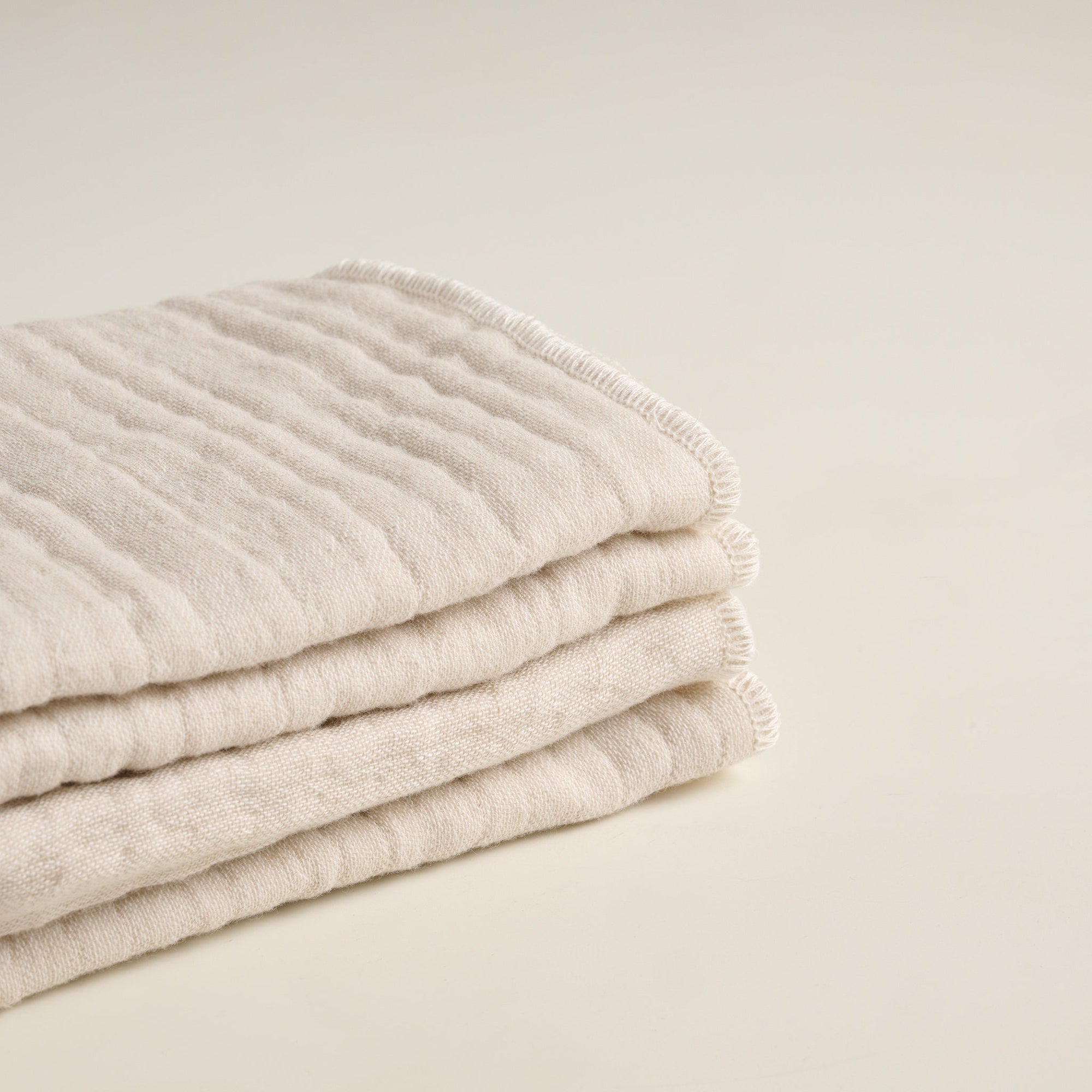 Warm Khaki | Cotton | Gauze | Face Towel