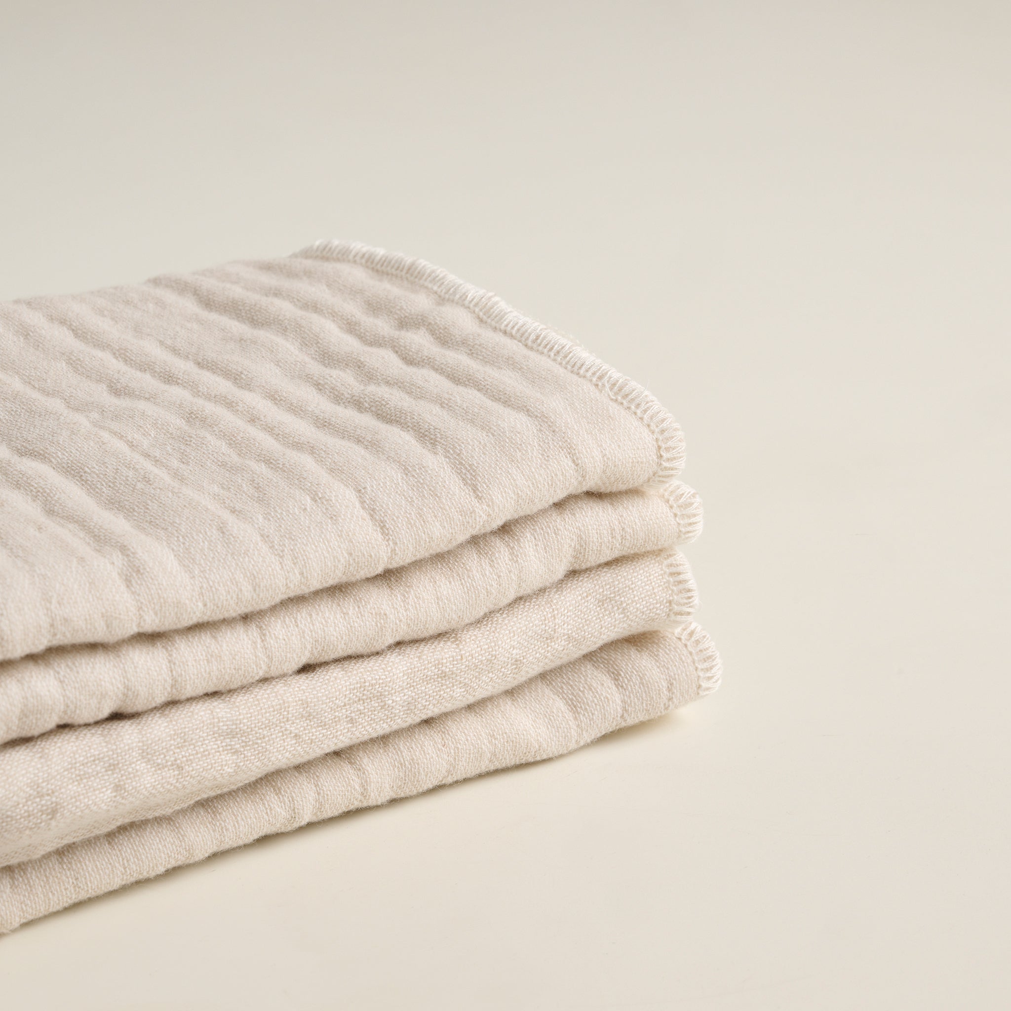 Warm Khaki | Cotton | Gauze | Face Towel