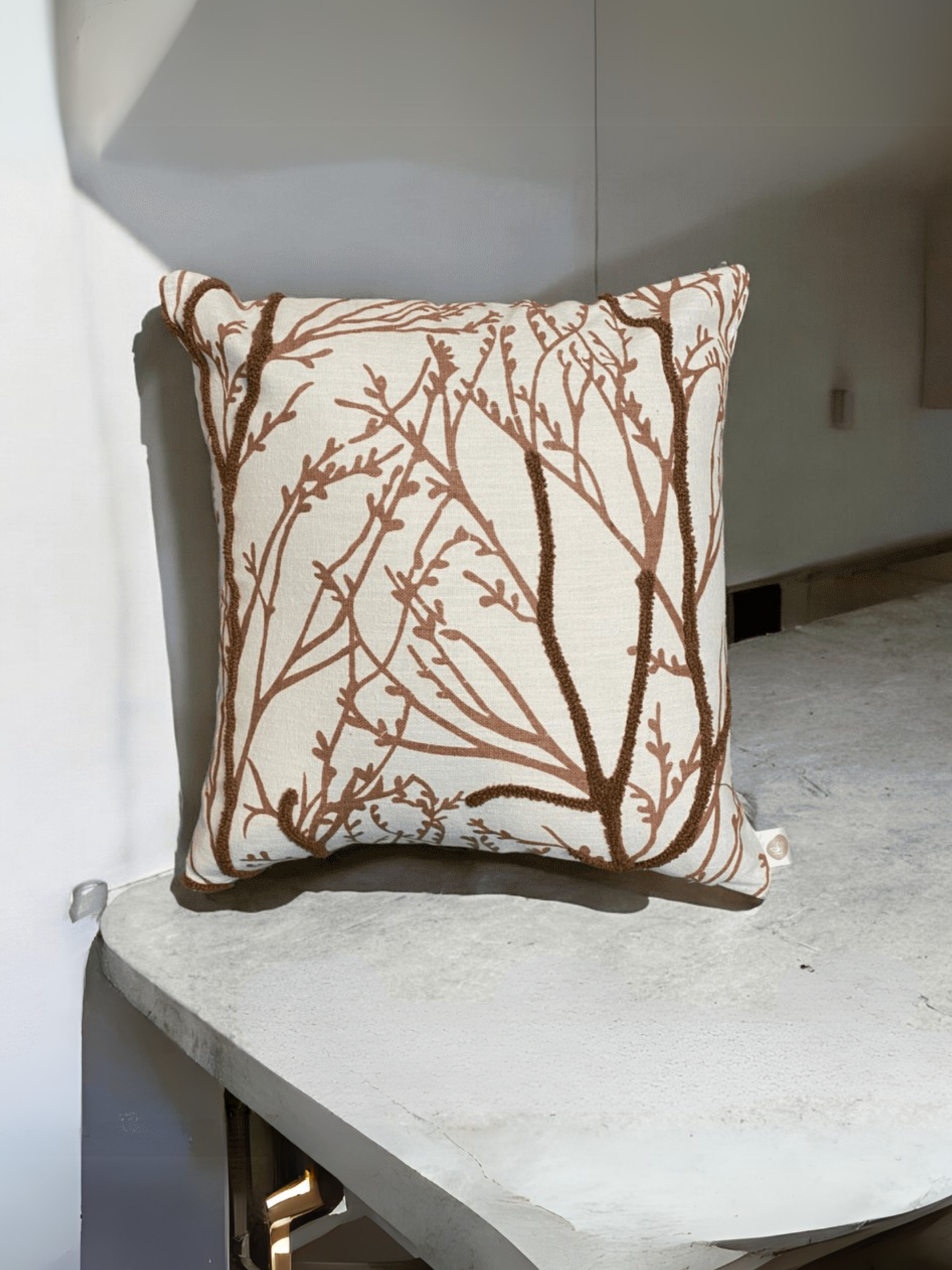 Woodland Branches Tufted Cushion Cover - Set of 5