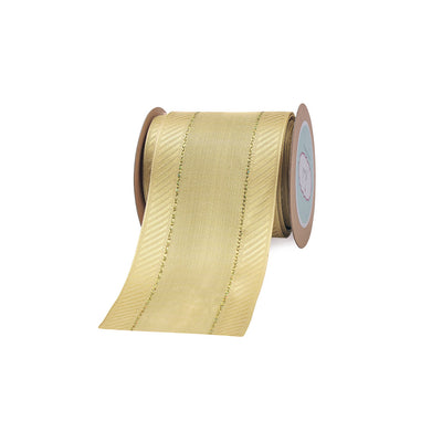 Light Gold Twilled Edges Ribbon