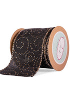 Silver & Gold Swirls Ribbon